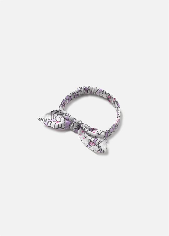 Mayoral Kız Bebek Baskılı Bandanalı Elbise Lila 1818
