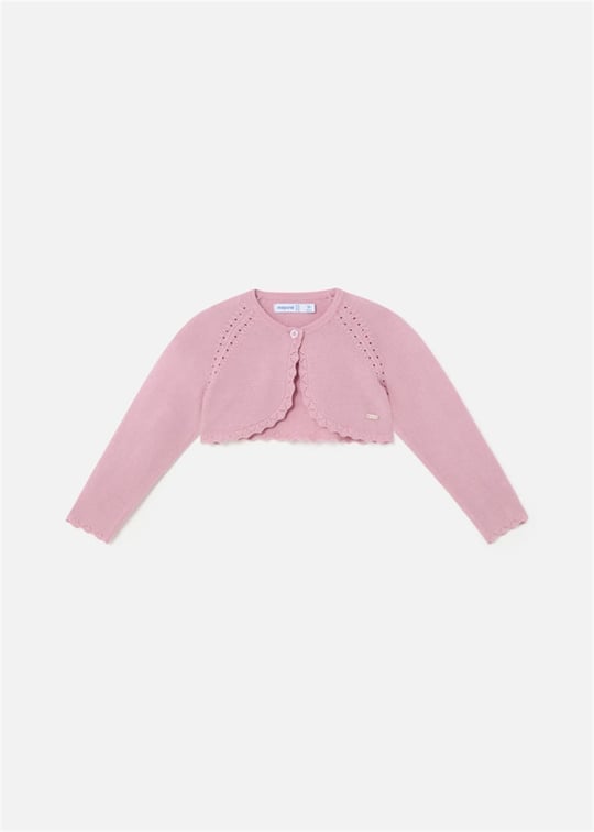 Mayoral Kız Bebek Bolero Hırka Pembe 306