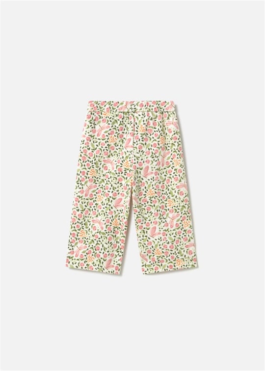Mayoral Kız Bebek Çiçekli Pantolon Pembe 1509