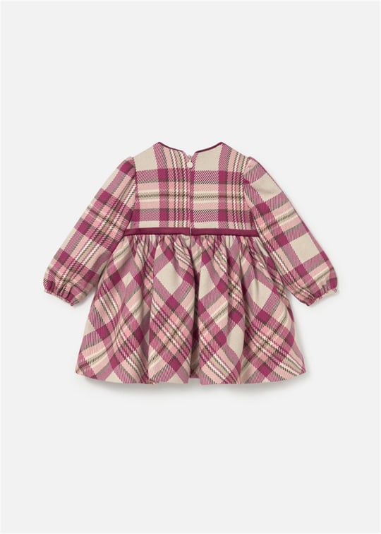 Mayoral Kız Bebek Ekoseli Elbise Pembe 2944