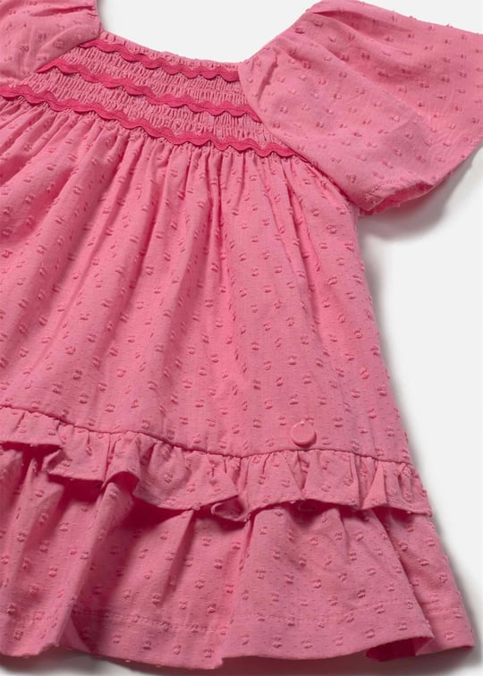 Mayoral Kız Bebek Fırfırlı Elbise Pembe 1912