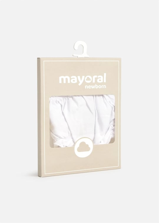 Mayoral Kız Bebek Fırfırlı Külot Beyaz 9008