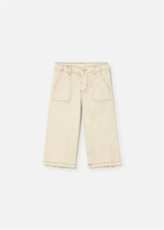 Mayoral Kız Bebek Gabardin Pantolon Krem 1510