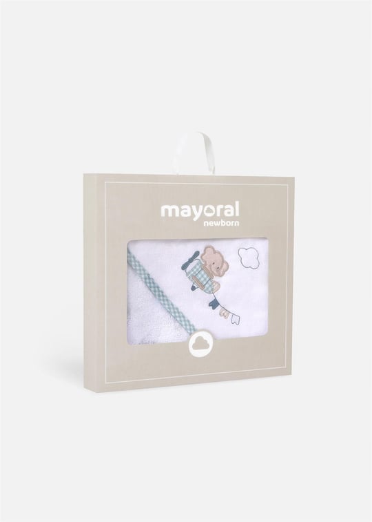 Mayoral Kız Bebek Kapüşonlu Havlu Yeşil 9460