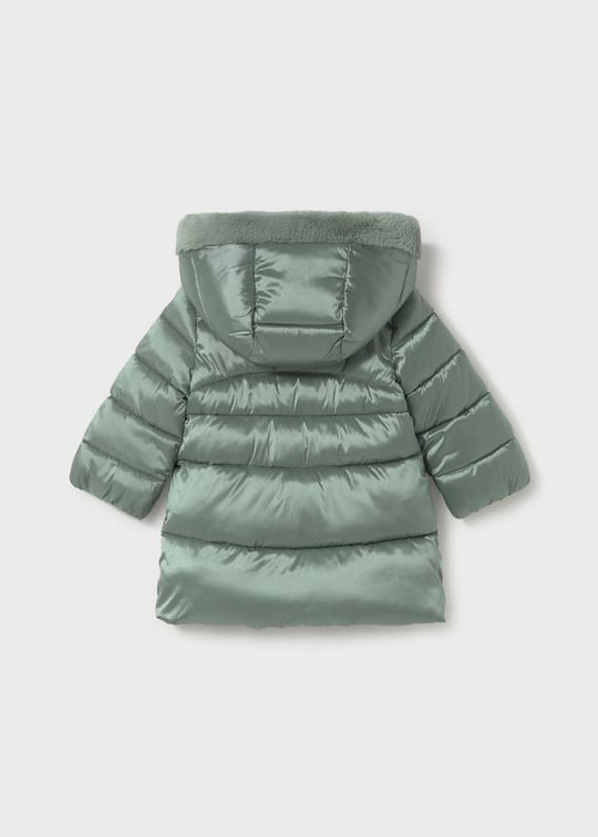 Mayoral Kız Bebek Kapüşonlu Şişme Mont Mint 2440