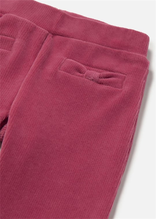 Mayoral Kız Bebek Lastikli Kadife Pantolon Pembe 514
