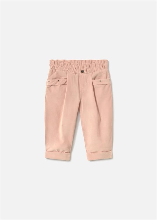 Mayoral Kız Bebek Lastikli  Pantolon Pembe 2553
