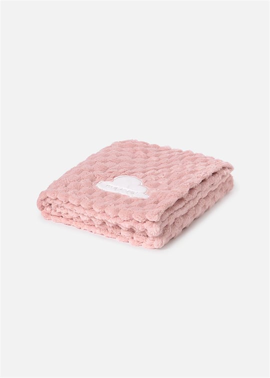 Mayoral Kız Bebek Peluş Battaniye Pembe 9491