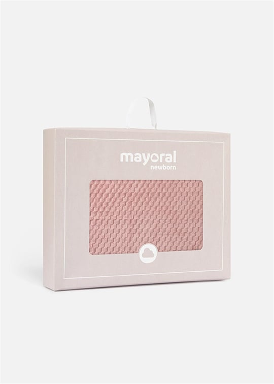 Mayoral Kız Bebek Peluş Battaniye Pembe 9491