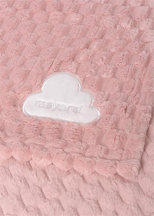Mayoral Kız Bebek Peluş Battaniye Pembe 9491