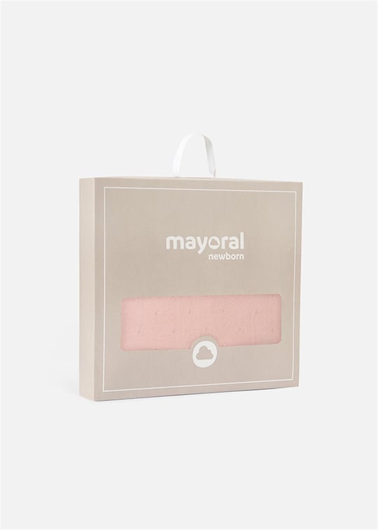Mayoral Kız Bebek Şal Çocuk Battaniyesi Pembe 9393