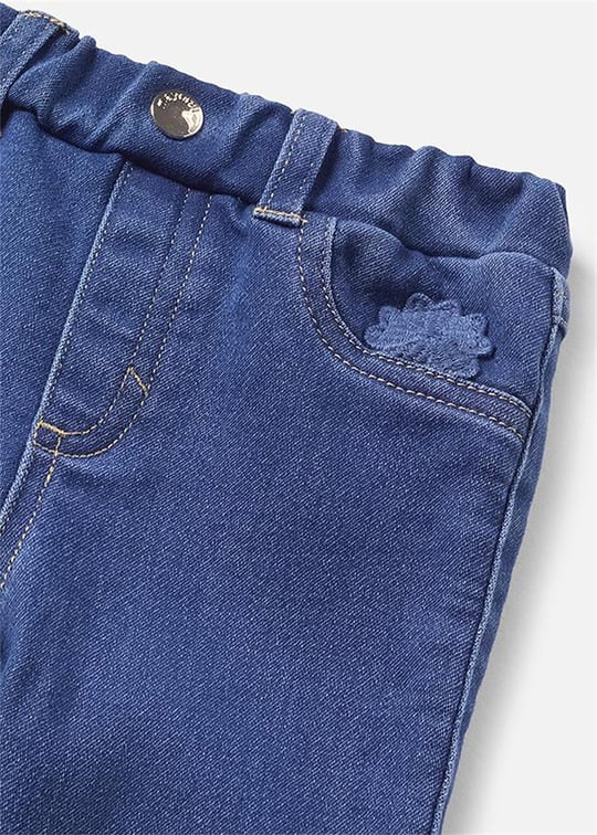 Mayoral Kız Bebek Skinny Fit Jean Mavi 2525