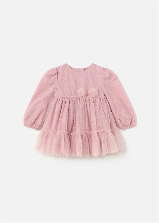 Mayoral Kız Bebek Tüllü Elbise Pembe 2971