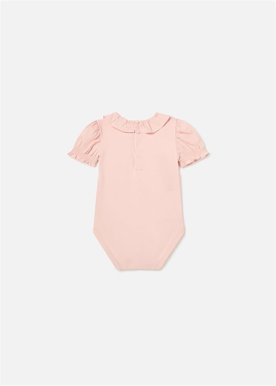 Mayoral Kız Bebek Yakalı Body Pembe 1769