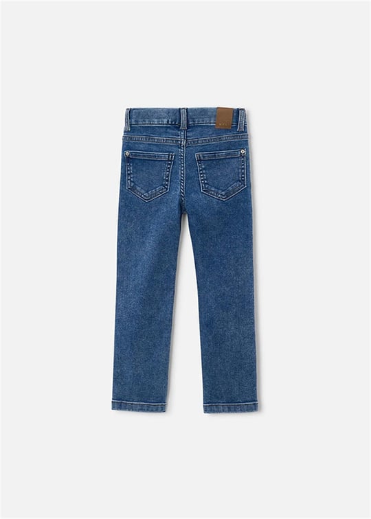 Mayoral Kız Çocuk Basic Denim Kot Pantolon Mavi 577