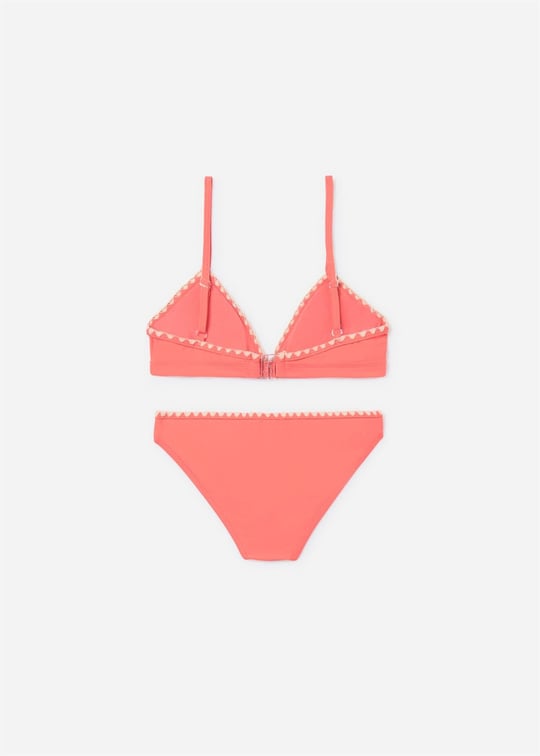 Mayoral Kız Çocuk Baskılı Bikini Takımı Mercan 6775