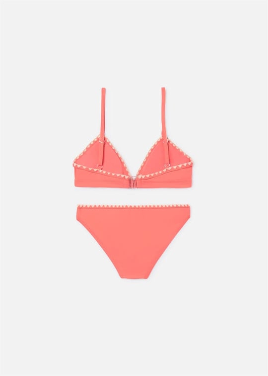 Mayoral Kız Çocuk Baskılı Bikini Takımı Mercan 6775