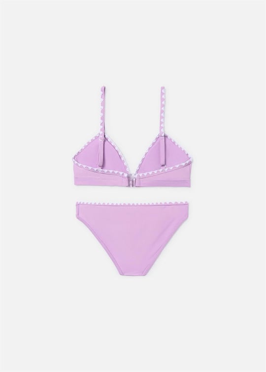 Mayoral Kız Çocuk Baskılı Bikini Takımı Lila 6775
