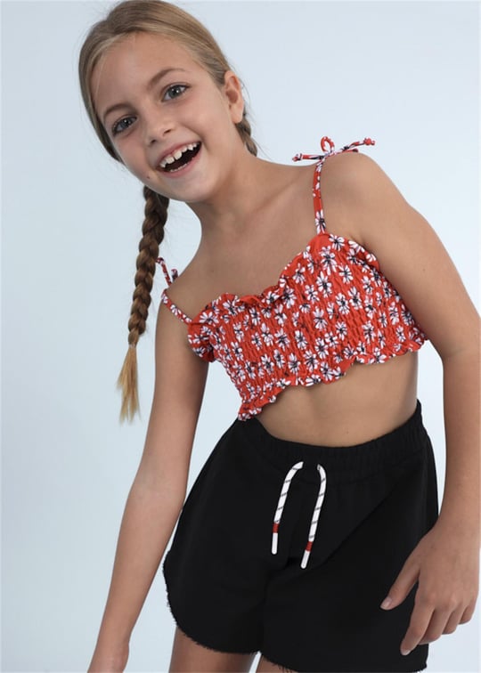 Mayoral Kız Çocuk Bikini Takımı Kırmızı 6754