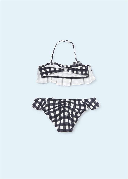 Mayoral Kız Çocuk Fırfırlı Bikini Siyah 6752