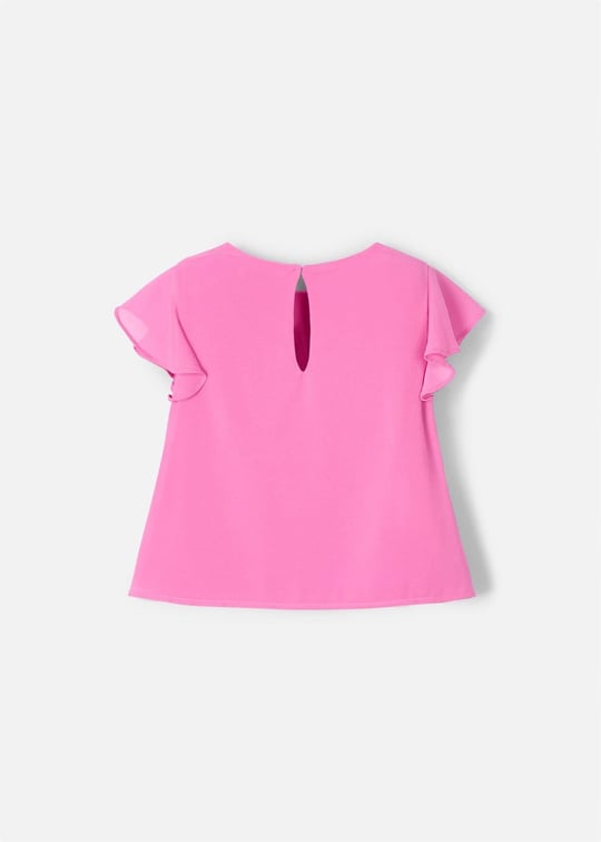 Mayoral Kız Çocuk Fiyonklu Bluz Pembe 3182