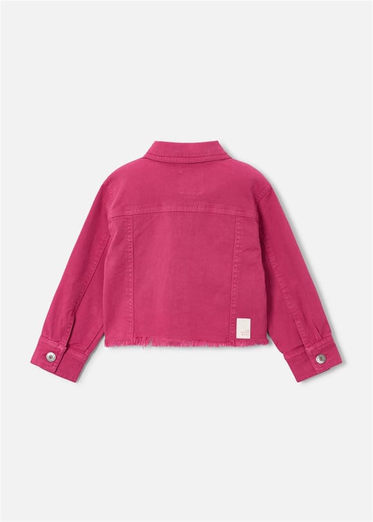 Mayoral Kız Çocuk Gabardin Ceket Pembe 3455