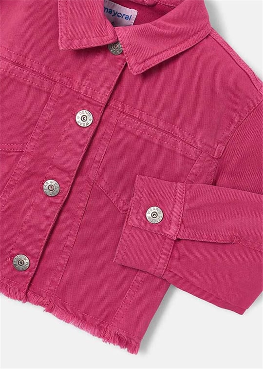 Mayoral Kız Çocuk Gabardin Ceket Pembe 3455