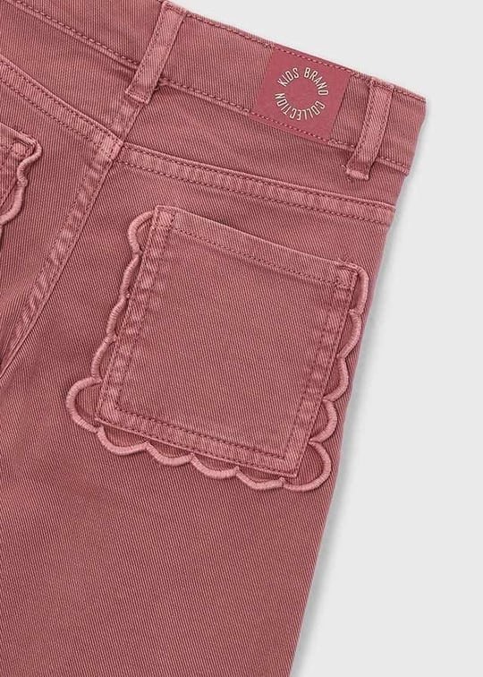 Mayoral Kız Çocuk Geniş Paça Pantolon Gül Kurusu 4521