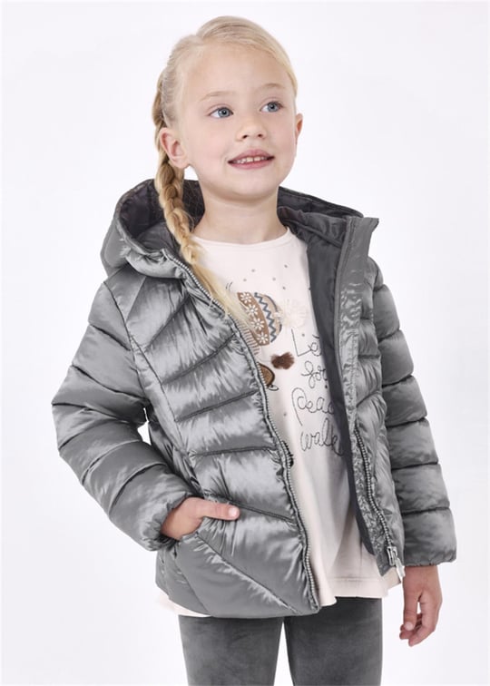 Mayoral Kız Çocuk Mont Gri 4416