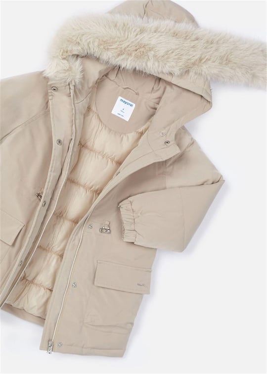 Mayoral Kız Çocuk Parka Mont Bej 4493
