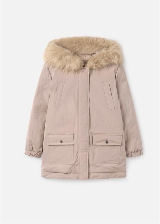 Mayoral Kız Çocuk Parka Mont Bej 7480