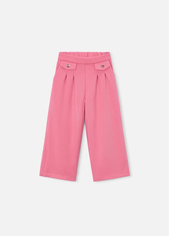 Mayoral Kız Çocuk Pileli Pantolon Pembe 3584