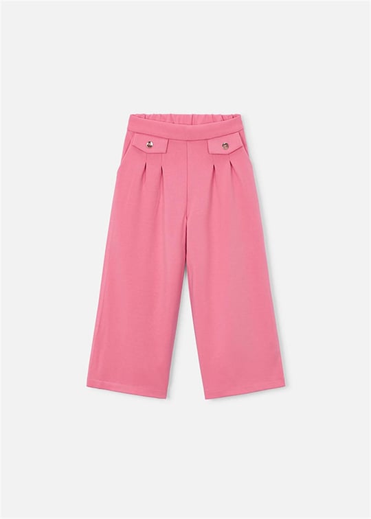 Mayoral Kız Çocuk Pileli Pantolon Pembe 3584