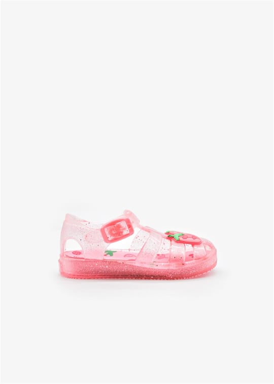 Mayoral Kız Çocuk Şeffaf Plaj Sandaleti Pembe 41801