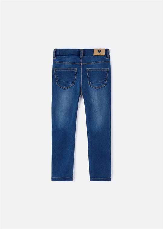 Mayoral Kız Çocuk Skinny Fit Jean Kot Pantolon Lacivert 548