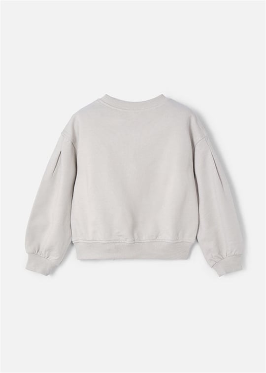 Mayoral Kız Çocuk Sweatshirt Gri 3401