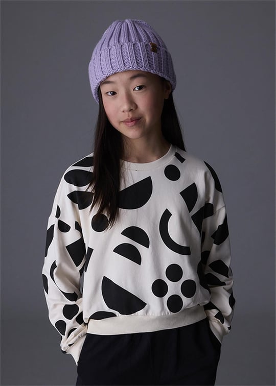 Mayoral Kız Çocuk Sweatshirt Siyah 7426