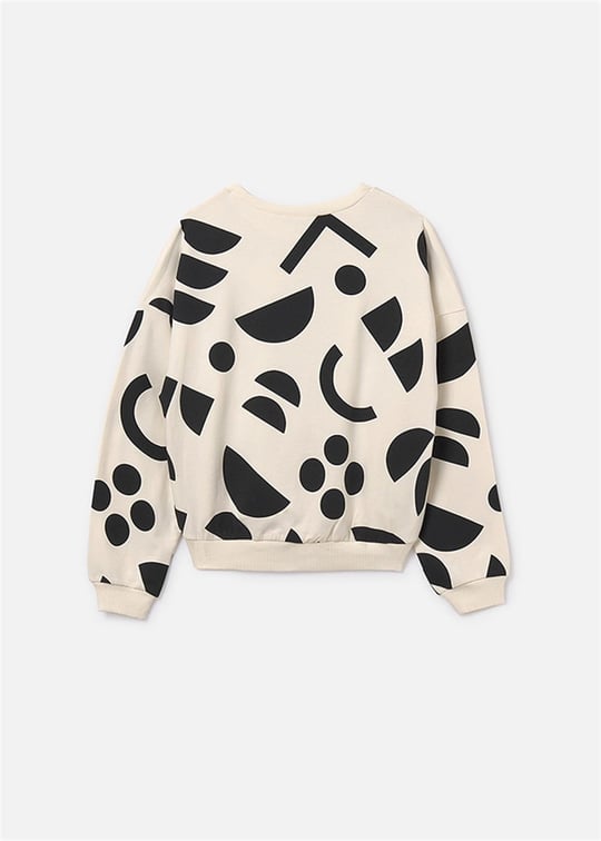 Mayoral Kız Çocuk Sweatshirt Siyah 7426