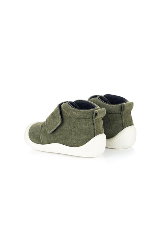Merli&Rose Bebek Stride İlk Adım Botu Haki-Beyaz 2161