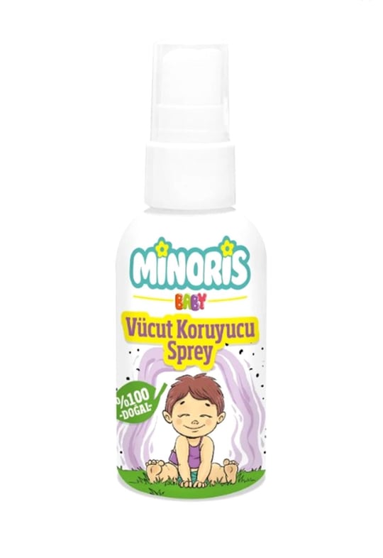 Minoris Baby Organik Vücut Koruyucu Sprey 100ml