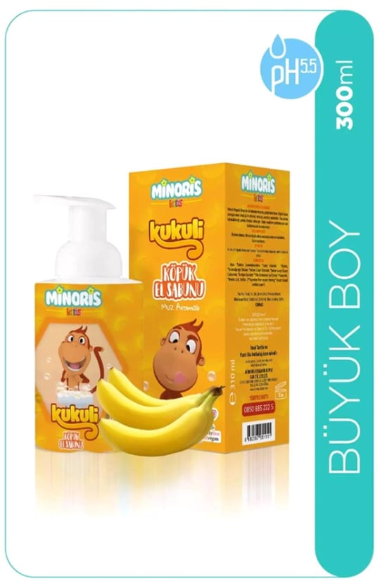 Minoris Kids Kukuli Köpük El Sabunu 310ml