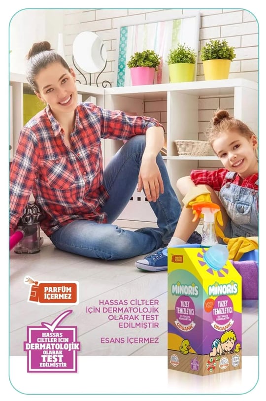 Minoris Organik Yüzey Temizleyici 1000ml
