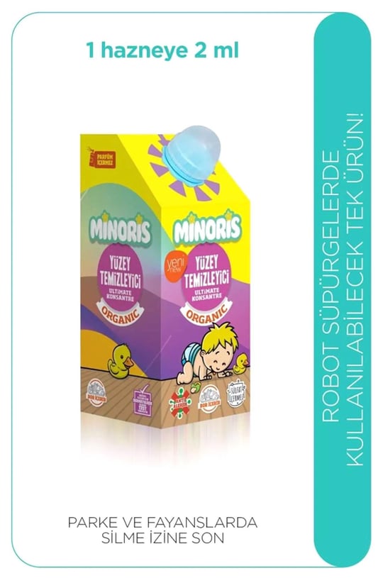 Minoris Organik Yüzey Temizleyici 1000ml