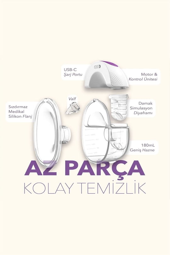 Mochi Giyilebilir Elektrikli Göğüs Pompası 2405