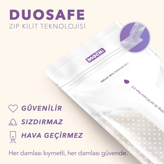Mochi Süt Saklama Poşeti 50 Adet 20050