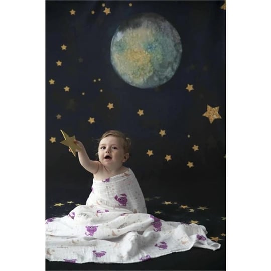 Momeasy B008 Burç Desenli Tekli Örtü Akrep 100x120 cm