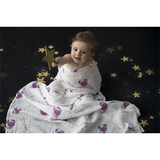 Momeasy B008 Burç Desenli Tekli Örtü Akrep 100x120 cm