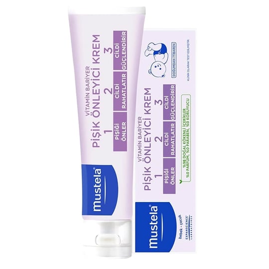 Mustela Vitamin Bariyer 1-2-3 Pişik Kremi 50 ml