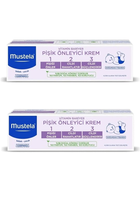 Mustela Vitamin Bariyer Pişik Kremi 100 ml 5847