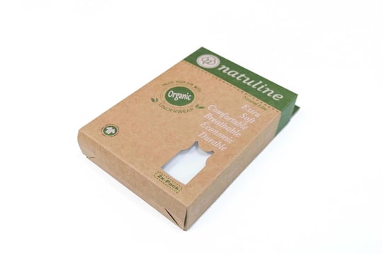 Natuline Erkek Çocuk 3'lü Penye Slip Külot Beyaz 2501